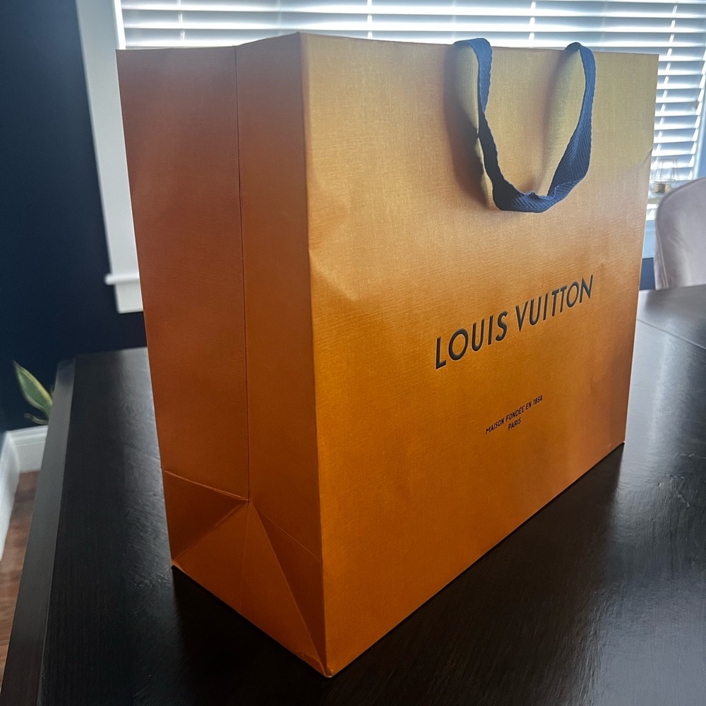 LV shopping bags